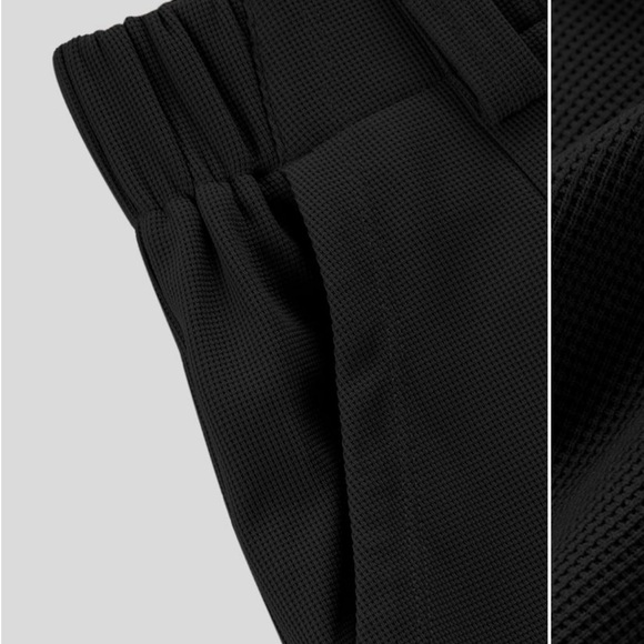 Halara Flex™ High Waisted Pocket Wide Leg Waffle Work Pants - Picture 6 of 10